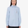 Printed stretch cotton poplin shirt Printed stretch cotton poplin shirt