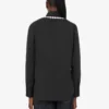 Printed stretch cotton poplin shirt Printed stretch cotton poplin shirt