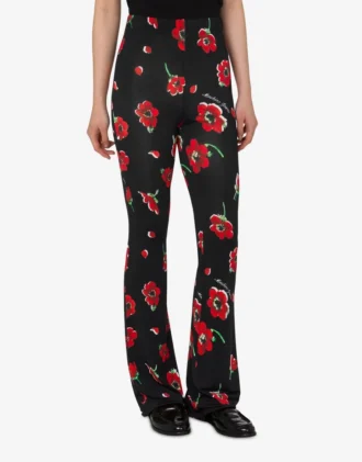Printed stretch jersey pants Printed stretch jersey pants