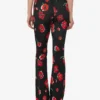 Printed stretch jersey pants