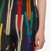 Printed stretch jersey pants