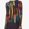 Printed stretch jersey T-shirt