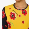 Printed stretch jersey T-shirt