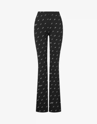 Printed technical jersey leggings Printed technical jersey leggings
