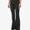 Printed technical jersey leggings