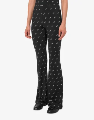 Printed technical jersey leggings Printed technical jersey leggings