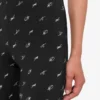 Printed technical jersey leggings
