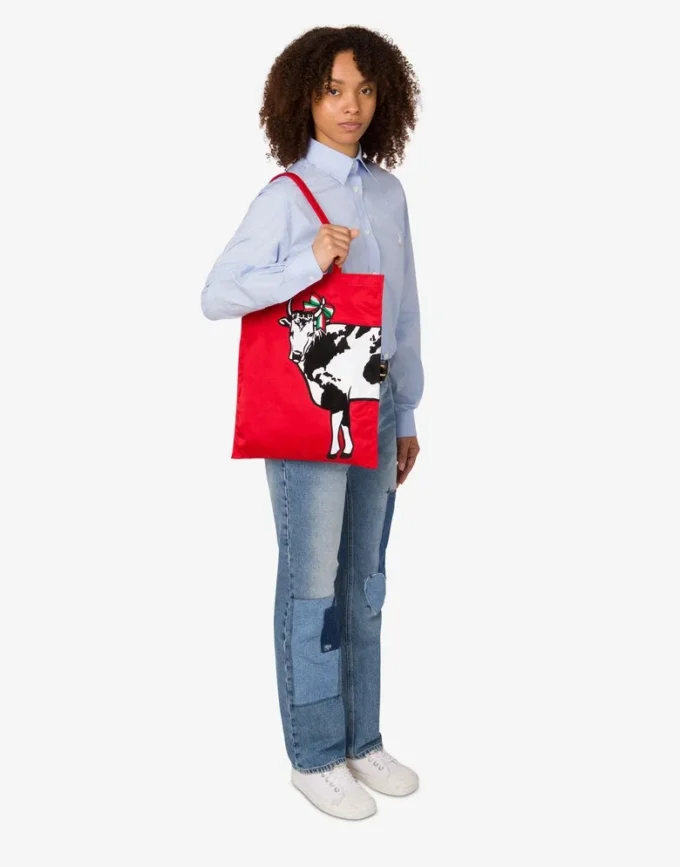 Printed tote Archive Cow Printed tote Archive Cow