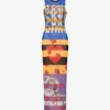 Printed tulle dress