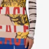 Printed tulle dress