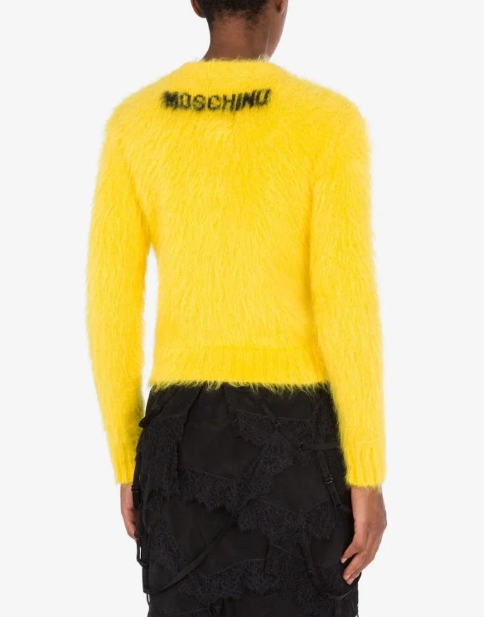 Pullover in brushed mohair Smiley Pullover in brushed mohair Smiley