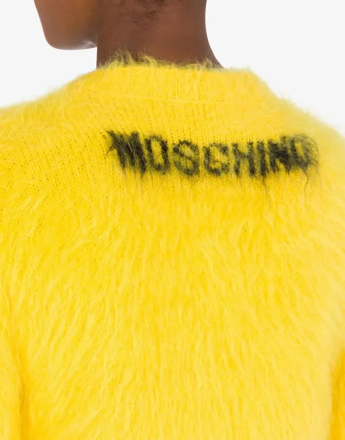 Pullover in brushed mohair Smiley Pullover in brushed mohair Smiley