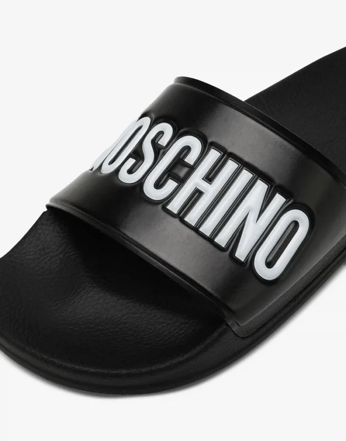 PVC pool slide with logo