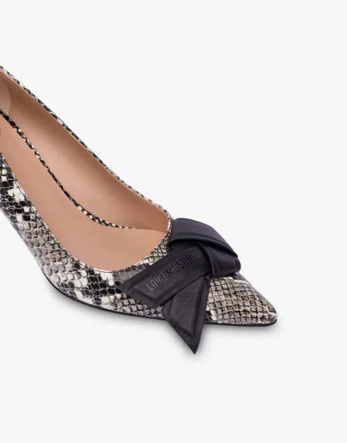 Python print calfskin pumps