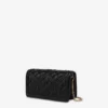 Quilted Chain Wallet Lettering Logo
