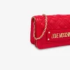Quilted Chain Wallet Lettering Logo