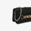 Quilted Chain Wallet Lettering Logo