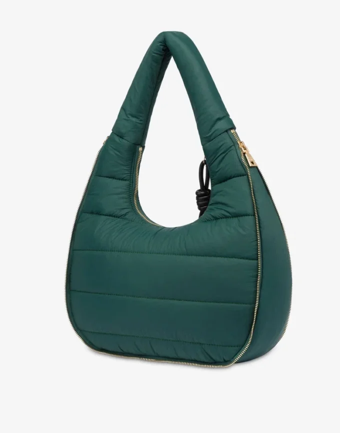 Quilted nylon hobo bag Quilted nylon hobo bag