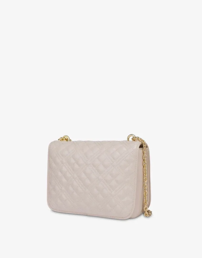 Quilted shoulder bag with logo Quilted shoulder bag with logo