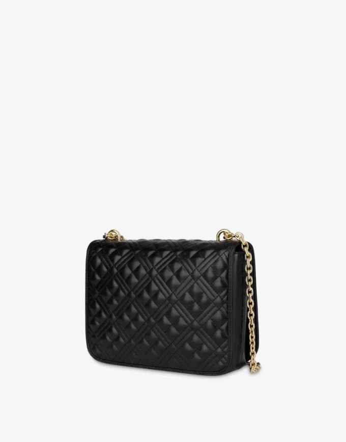 Quilted shoulder bag with logo Quilted shoulder bag with logo