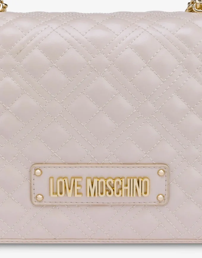 Quilted shoulder bag with logo Quilted shoulder bag with logo