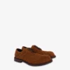 Quilted suede derby