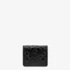 Quilted wallet with logo Quilted wallet with logo