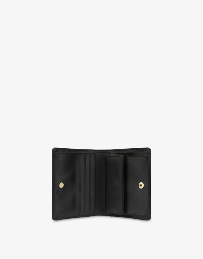 Quilted wallet with logo Quilted wallet with logo