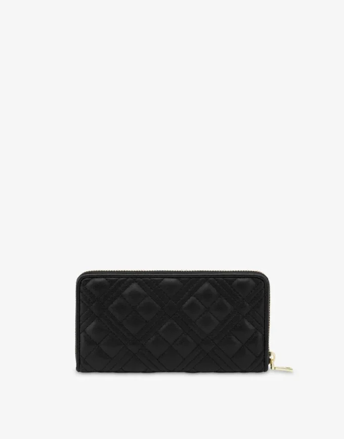Quilted zip-around wallet Quilted zip-around wallet