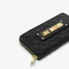 Quilted zip-around wallet Quilted zip-around wallet