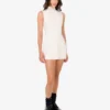 Raw cotton canvas dress