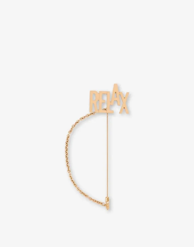 RELAX Chain Brooch
