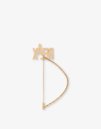 RELAX Chain Brooch