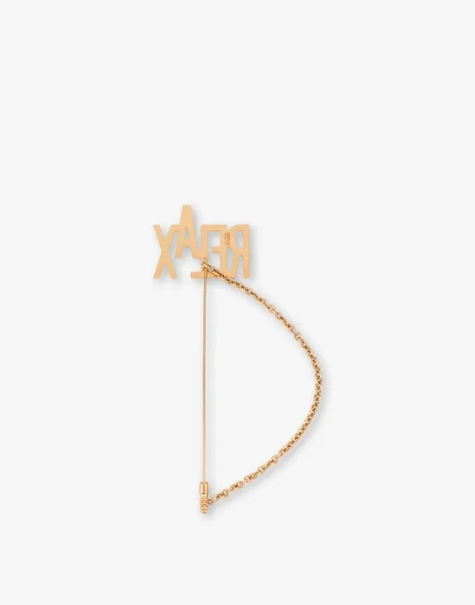 RELAX Chain Brooch