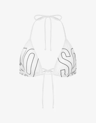 Rubber Logo Triangle Bikini Top Rubber Logo Triangle Bikini Top