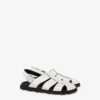Sandals in brushed calf leather Sporty