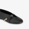 Satin ballet flats