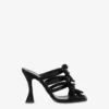 Satin sandals