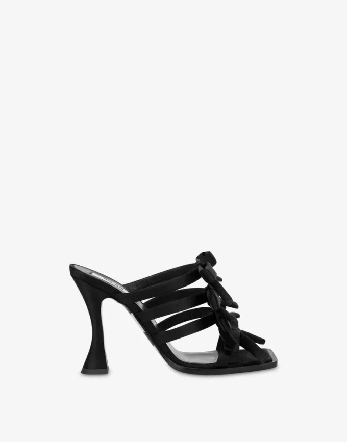 Satin sandals