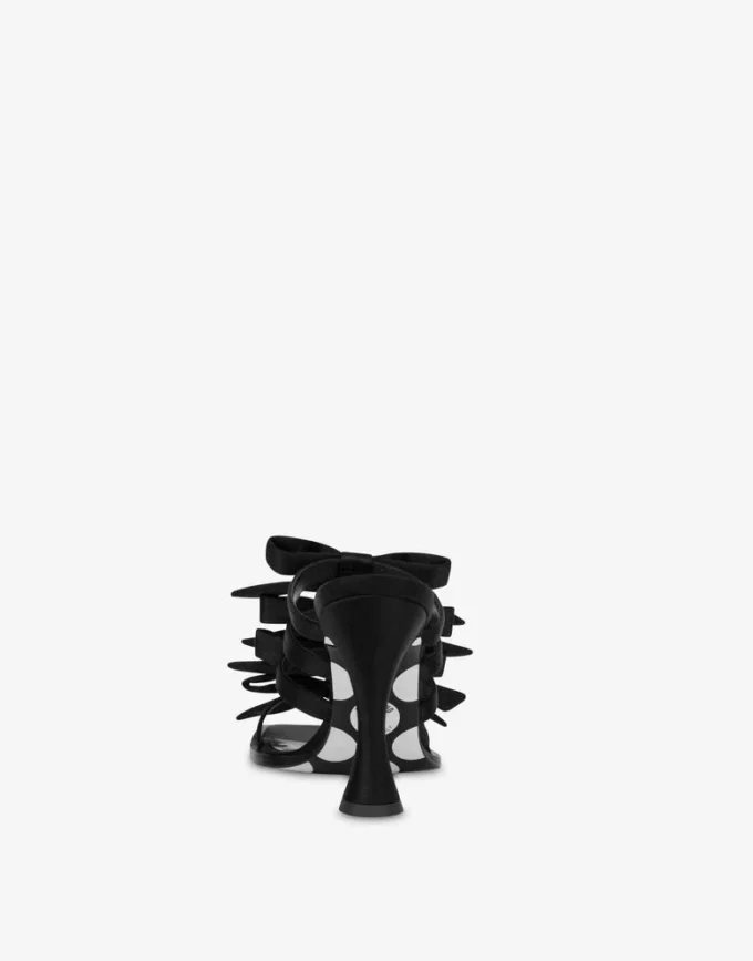 Satin sandals