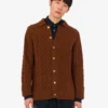 Shetland wool cardigan