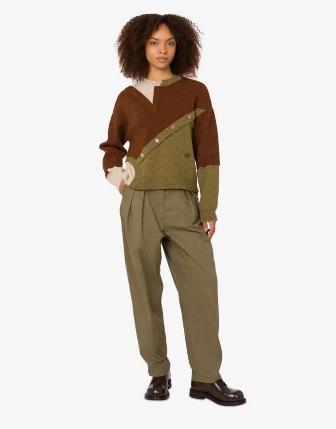 Shetland wool pullover