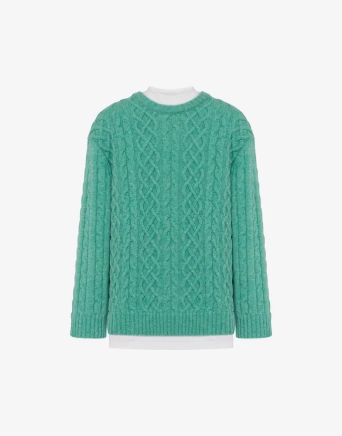 Shetland wool pullover
