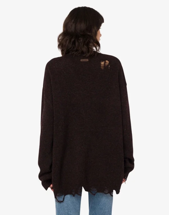 Shetland wool pullover