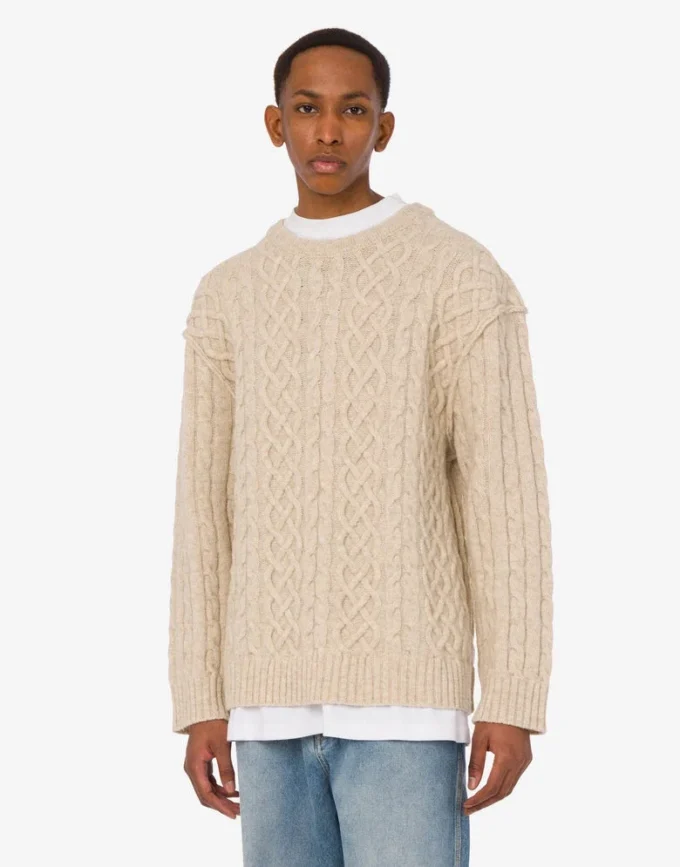 Shetland wool pullover