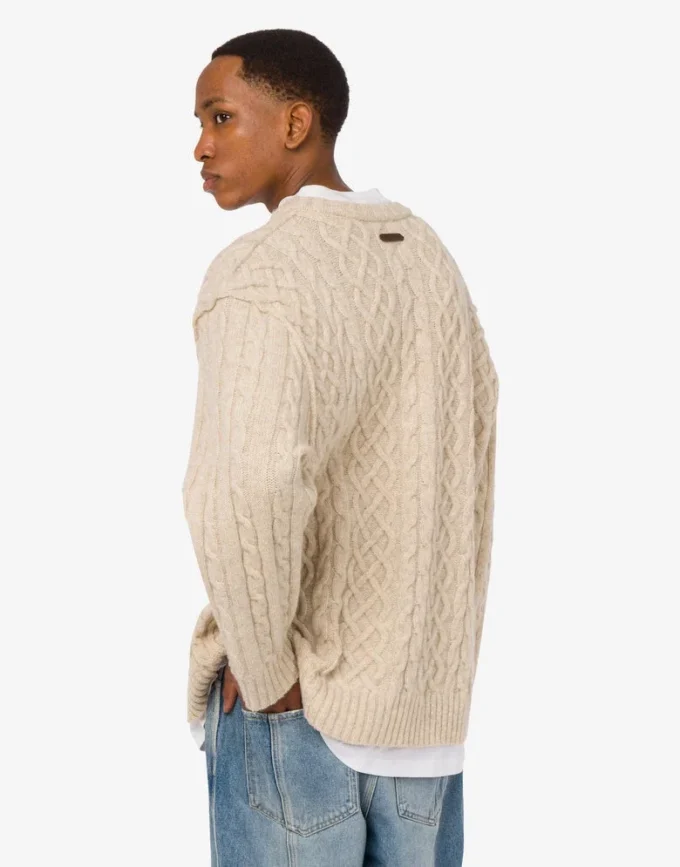 Shetland wool pullover
