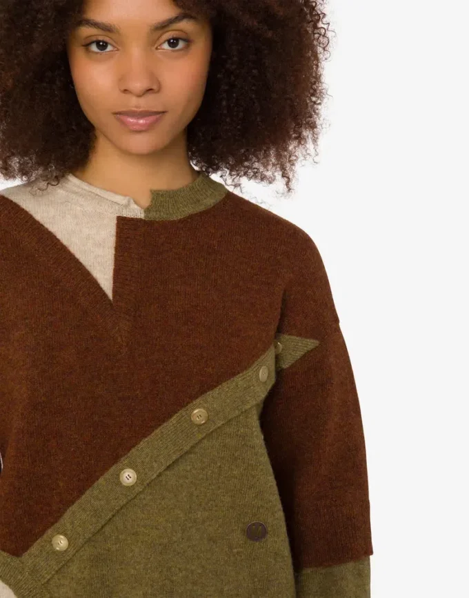 Shetland wool pullover