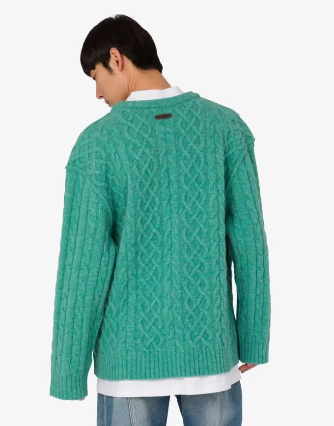 Shetland wool pullover