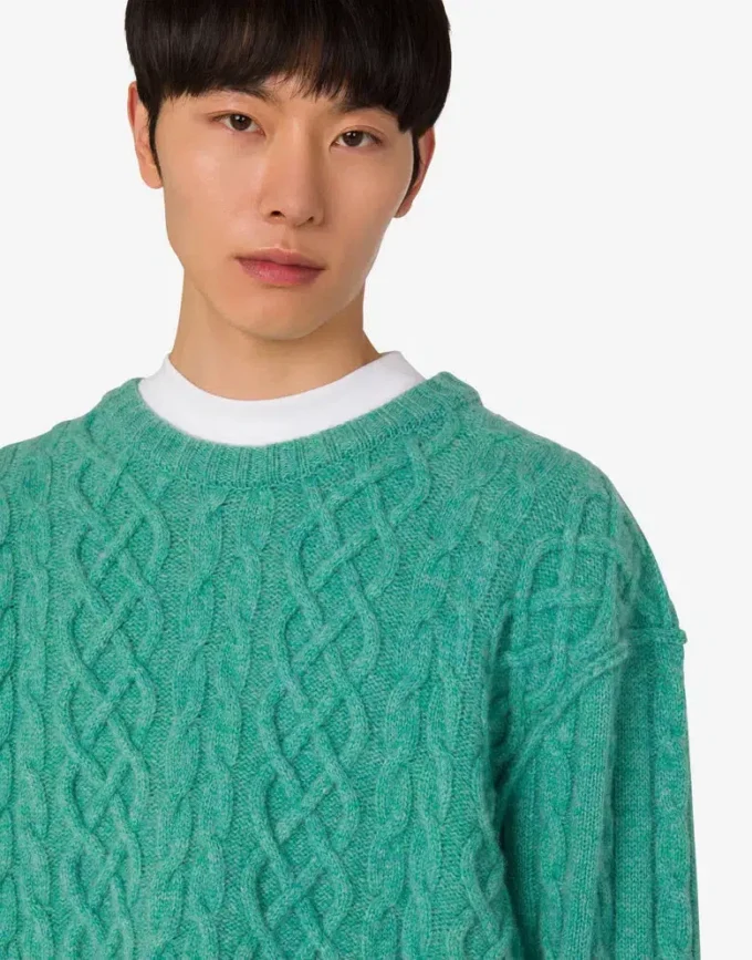 Shetland wool pullover