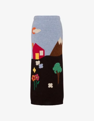 Shetland wool skirt Archive Shetland wool skirt Archive